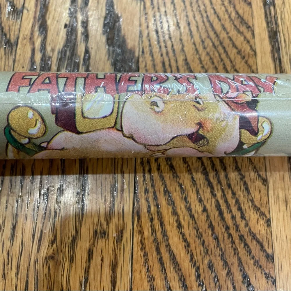 Vintage American Greetings Wrapping Paper Fathers Day